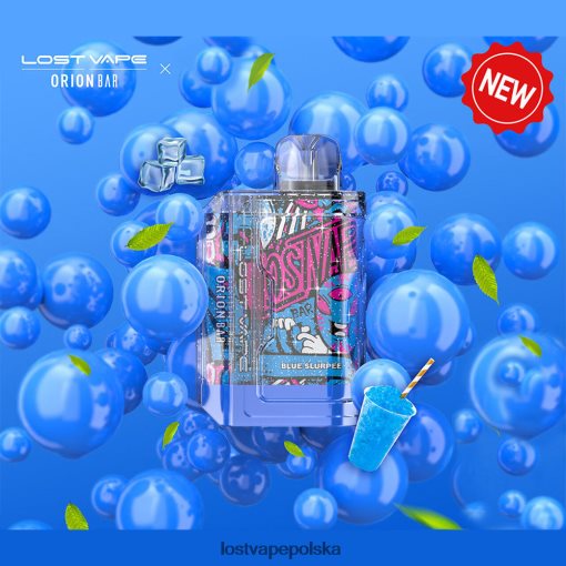 Lost Vape Orion pasek jednorazowy | 7500 zaciągnięć | 18 ml | 50 mg niebieski slup J4L2R88 Lost Vape Price Polska