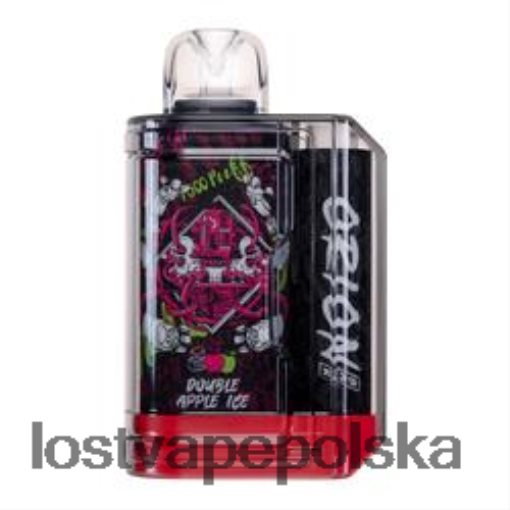 Lost Vape Orion pasek jednorazowy | 7500 zaciągnięć | 18 ml | 50 mg podwójny lód jabłkowy J4L2R68 Lost Vape Price Polska