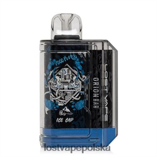 Lost Vape Orion pasek jednorazowy | 7500 zaciągnięć | 18 ml | 50 mg pokrywa lodowa J4L2R83 Lost Vape Contact