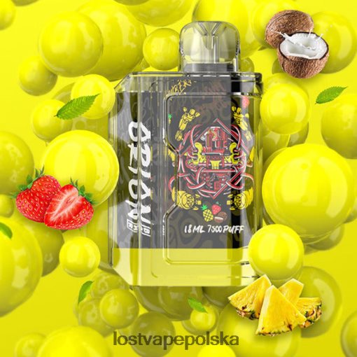 Lost Vape Orion pasek jednorazowy | 7500 zaciągnięć | 18 ml | 50 mg truskawkowa pinacolada J4L2R80 Lost Vape Customer Service
