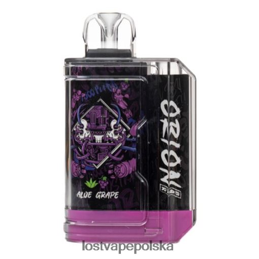 Lost Vape Orion pasek jednorazowy | 7500 zaciągnięć | 18 ml | 50 mg winogrono aloesowe J4L2R52 Lost Vape Warszawa