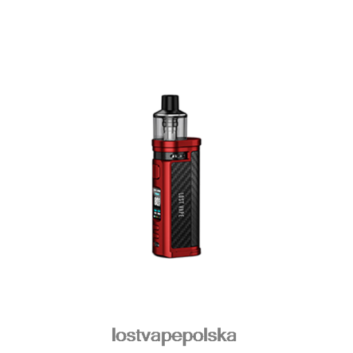 Lost Vape Centaurus moduł kapsuły q80 matowe czerwone włókno węglowe J4L2R320 Lost Vape Customer Service