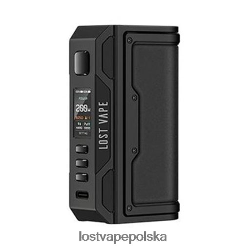 Lost Vape Thelema quest 200w mod czarna skóra J4L2R181 Lost Vape Polska