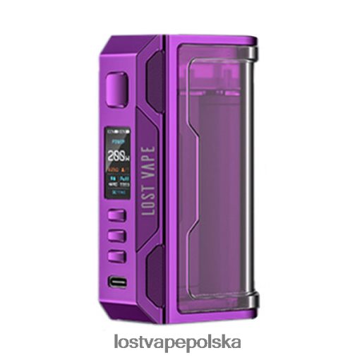 Lost Vape Thelema quest 200w mod fioletowy/przezroczysty J4L2R187 Lost Vape Near Me