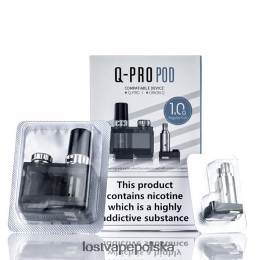 Lost Vape Orion zestaw podów q-pro | 1 kapsuła + 2 cewki Cewki 1,0 omów J4L2R405 Lost Vape Wholesale