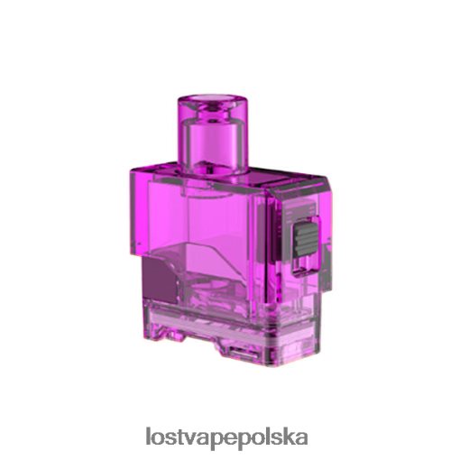 Lost Vape Orion sztuka puste kapsułki zastępcze | 2,5 ml fioletowy przezroczysty J4L2R316 Lost Vape Review Polska