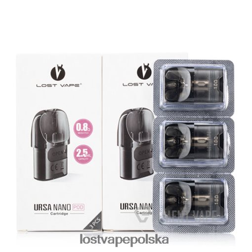 Lost Vape URSA kapsułki zamienne | 2,5 ml (3 opakowania) różowy 1,ohm J4L2R128 Lost Vape Price Polska