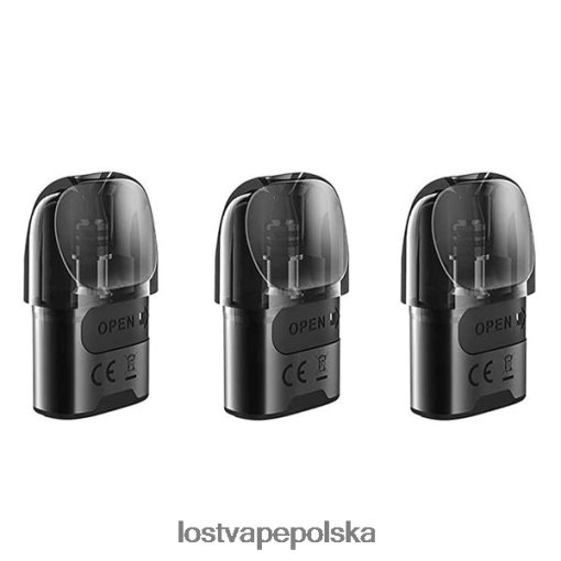 Lost Vape URSA kapsułki zamienne | 2,5 ml (3 opakowania) zielony 1.ohm J4L2R126 Lost Vape Review Polska
