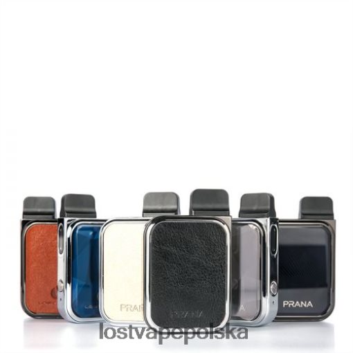 Lost Vape Prana zestaw systemu kapsuł skóra w kolorze szampańskiego złota J4L2R500 Lost Vape Customer Service