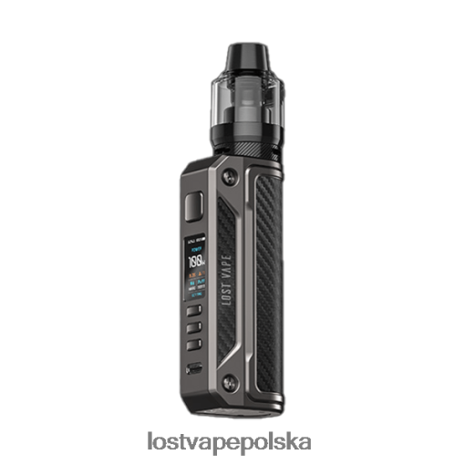 Lost Vape Thelema pojedynczy zestaw 100W brąz/włókno węglowe J4L2R170 Lost Vape Customer Service