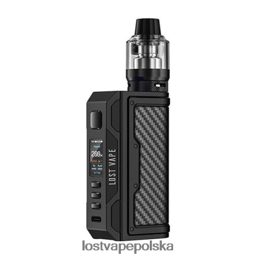 Lost Vape Thelema zestaw Quest 200W czarny/włókno węglowe J4L2R9 Lost Vape Pods Near Me