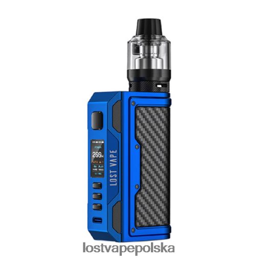 Lost Vape Thelema zestaw Quest 200W matowy niebieski/włókno węglowe J4L2R138 Lost Vape Price Polska
