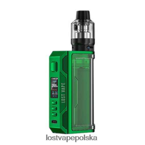 Lost Vape Thelema zestaw Quest 200W zielony/przezroczysty J4L2R146 Lost Vape Review Polska