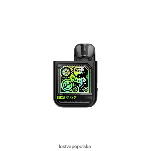 Lost Vape URSA Baby 2 zestaw | system kapsuł pop czarny/time gear J4L2R354 Lost Vape Flavors Polska