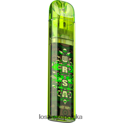 Lost Vape URSA Nano zestaw kapsułek artystycznych limonkowa zieleń x pachinko art J4L2R259 Lost Vape Pods Near Me